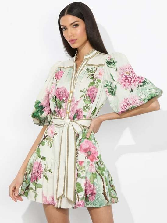 Alice + Olivia Dresses & Skirts - Alice + Olivia Cora Rose Whisper Cotton Dress Small NWT $495